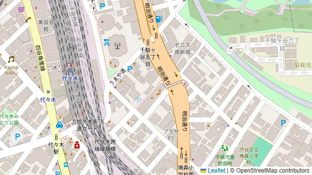 東京江戸もんじゃ こげおの周辺地図