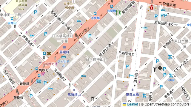 milk studio -日本橋店-の周辺地図
