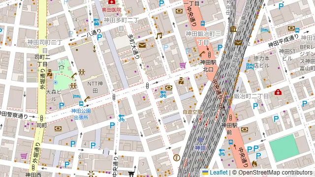 LAMP(ランプ)神田駅北口店の周辺地図