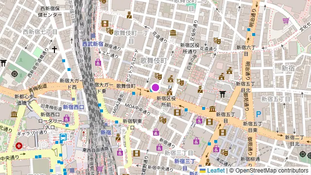 Darts UP（ダーツ アップ）西新宿2号店の周辺地図