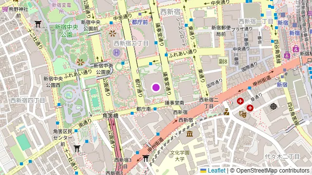 個室和食 東山 新宿本店の周辺地図