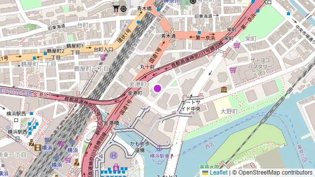 ジンジャーズビーチの周辺地図