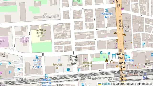 No Concept 亀戸店の周辺地図