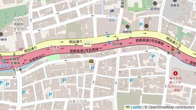 東京オイスターバー&カフェ 白金店の周辺地図