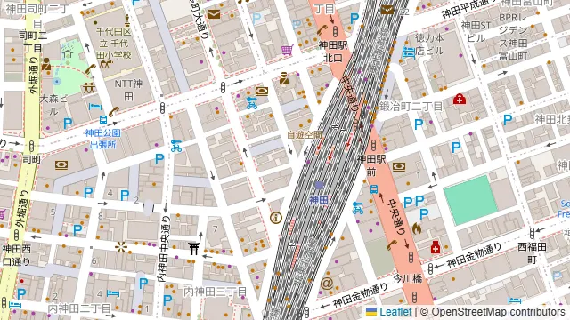 神田よあかしの周辺地図