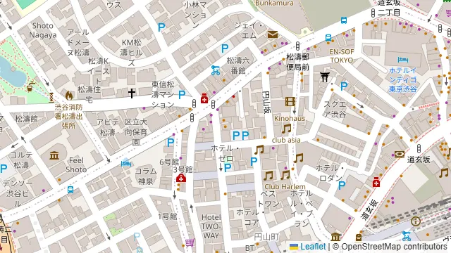 セブンクローバー(7clover)の周辺地図