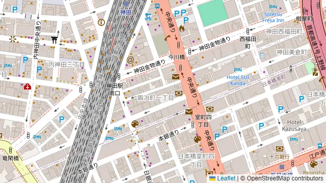 神田 ゑびす屋の周辺地図