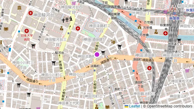 和合餃子 秋葉原3号店の周辺地図