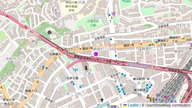 中国料理＆タイ料理 チャイハナ 横浜西口店の周辺地図