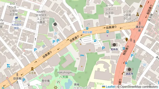 カフェ カリフォルニアの周辺地図