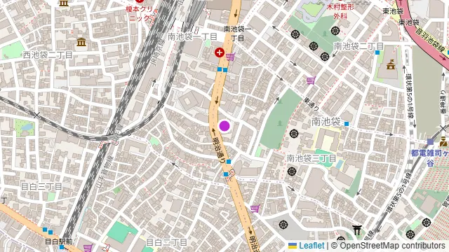 池袋ASOBIBAの周辺地図