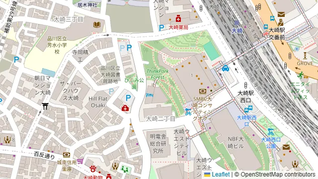 iL CHIANTI 大崎の周辺地図