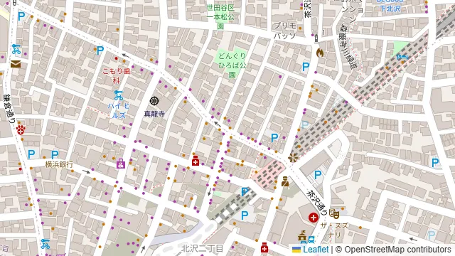 ARK BOXの周辺地図