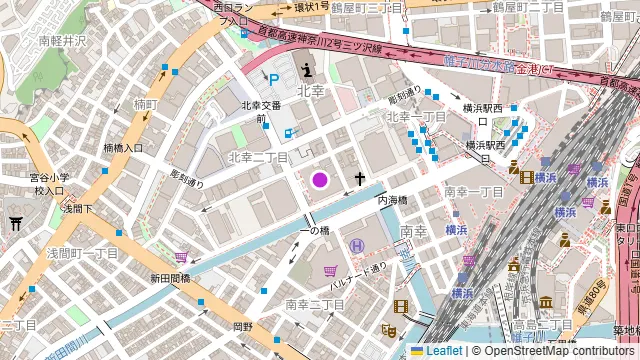 グレースバリ 横浜ハマボールイアス店の周辺地図