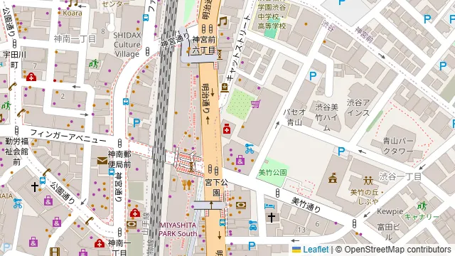 渋谷ガーデンルーム4Fの周辺地図