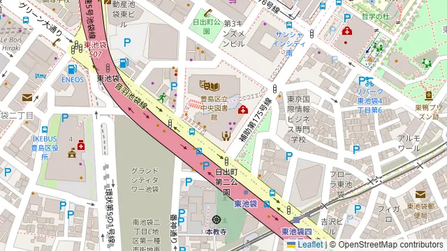 BATON 東池袋店の周辺地図