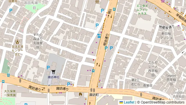 Noaty-Camp大久保の周辺地図