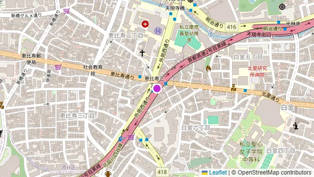 NAKAMEGURO TERRACE（中目黒テラス）の周辺地図