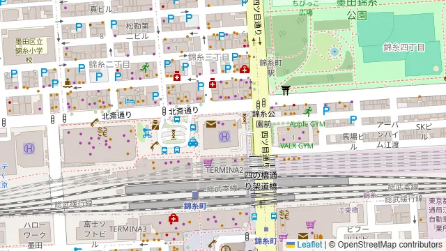 個室居酒屋 酒蔵 季 錦糸町本店の周辺地図