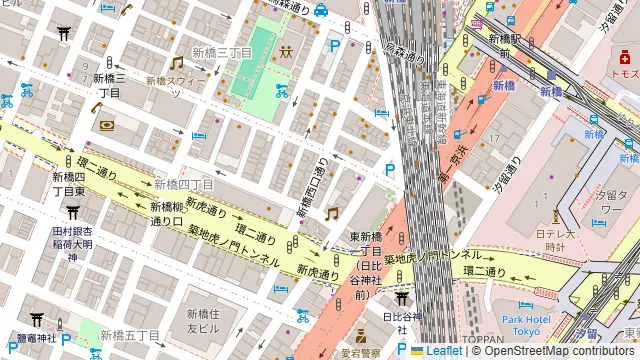 BAR PIPOPIPO 新橋の周辺地図