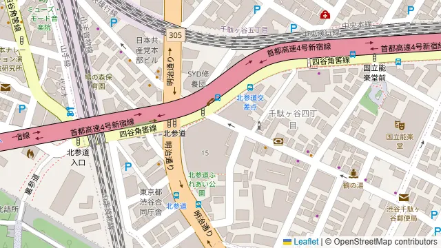LE BISTROの周辺地図