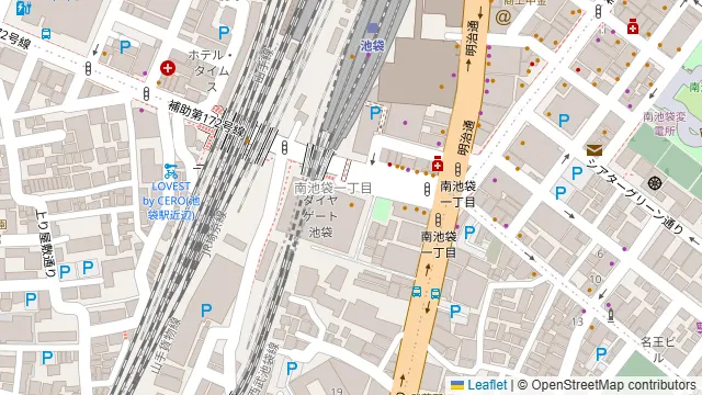 TKPガーデンシティPREMIUM池袋の周辺地図