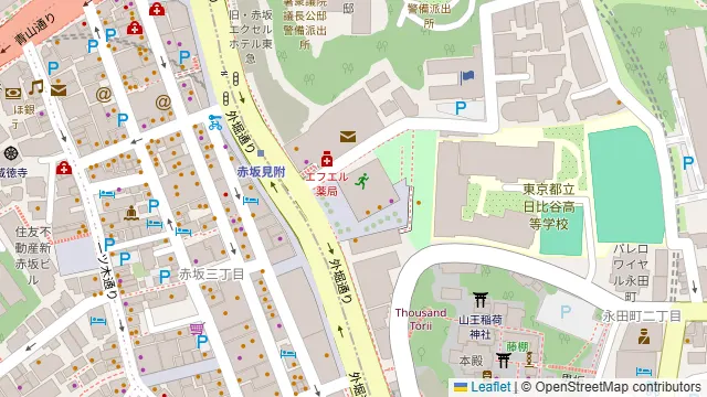 PARLOR GREEN APPLEの周辺地図