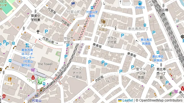 PRIMの周辺地図