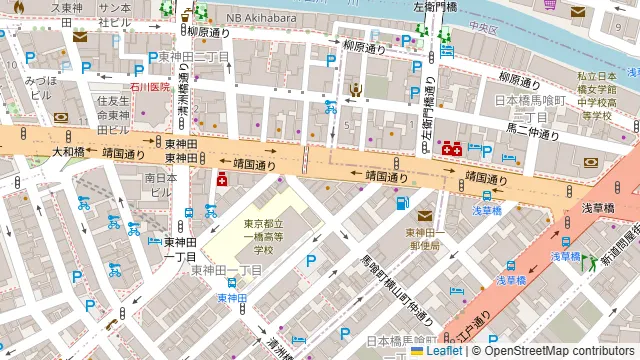 D-PARKS秋葉原 3Aスタジオの周辺地図