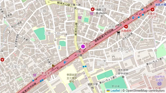 らんぷの周辺地図