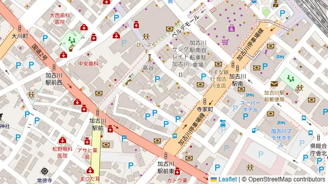 dining cafe CECILの周辺地図