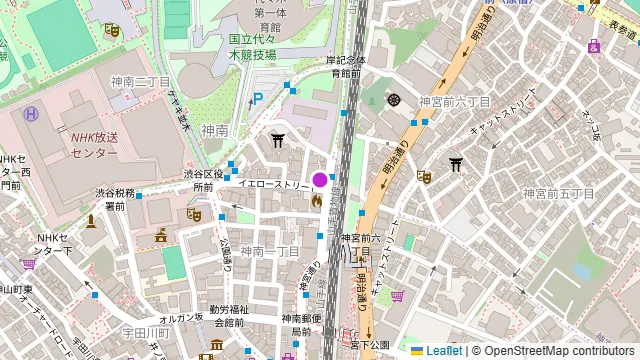 UNDER DEER LOUNGEの周辺地図