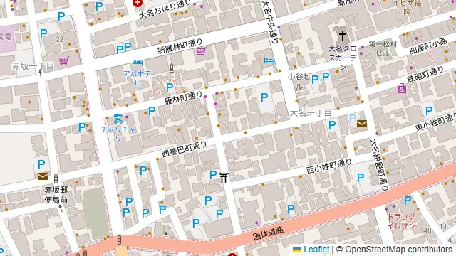 1/f YURAGI (ゆらぎ) 大名 Chill Campの周辺地図