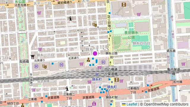 タパス&ワイン 錦糸町ZIONの周辺地図