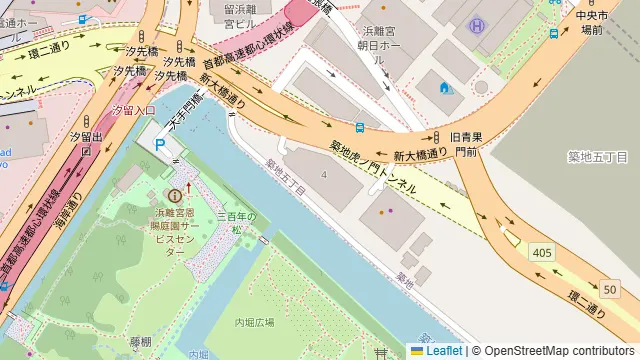 ロトブル イタリアン トーキョーの周辺地図