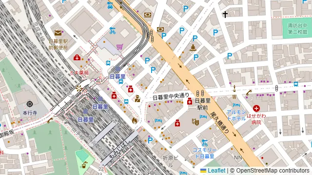 くいしん坊大将の周辺地図