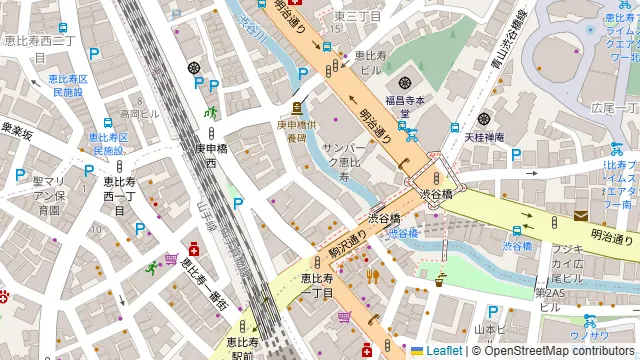 TOOTH TOOTH TOKYOの周辺地図