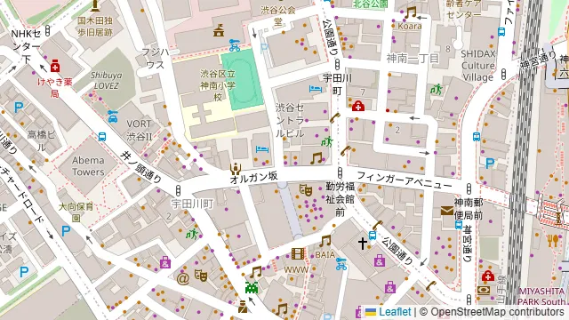 dining & bar ESTADIO 渋谷店の周辺地図