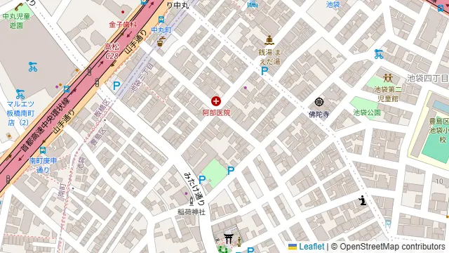 X STAND(クロススタンド)池袋西口店の周辺地図