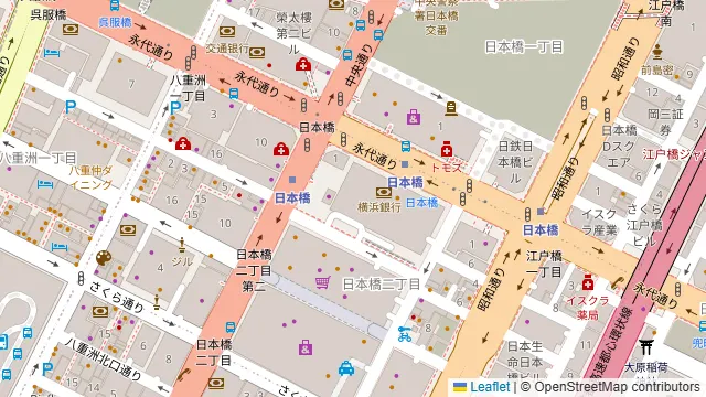 TKP東京駅カンファレンスセンターの周辺地図
