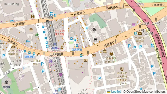こめの家 目黒店の周辺地図