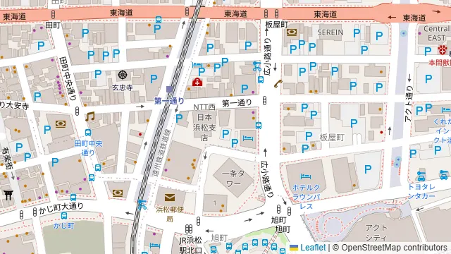 イタリアンバル TSUMIKI 板屋町店の周辺地図