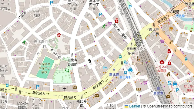 Dining VT Violet Tiger 恵比寿店の周辺地図