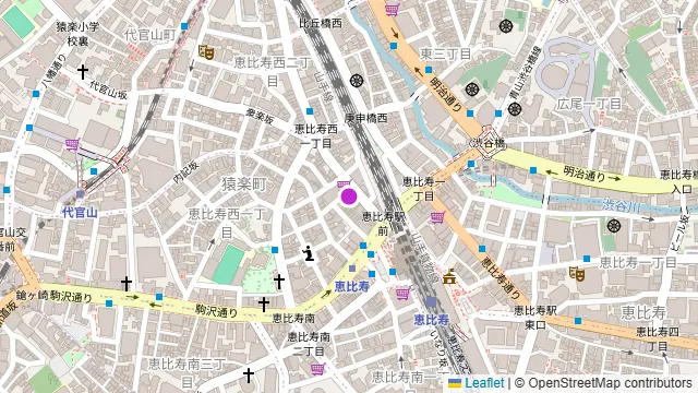 トマソンの周辺地図