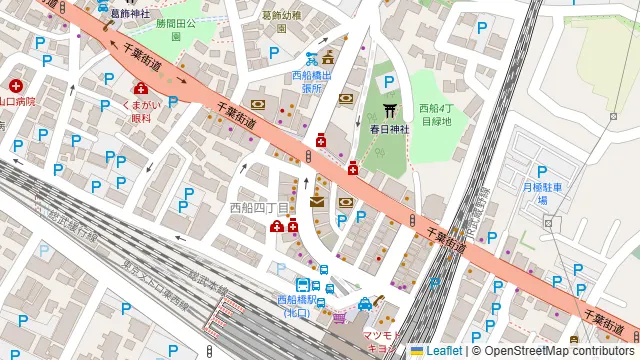Bistro coma 西船橋店の周辺地図