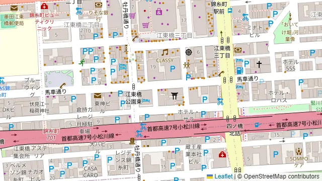 relact錦糸町の周辺地図
