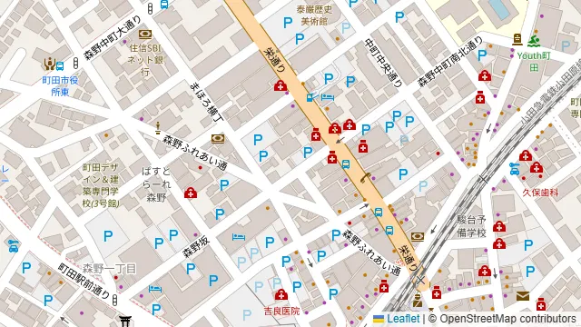 トラットリア シェ ラパンの周辺地図