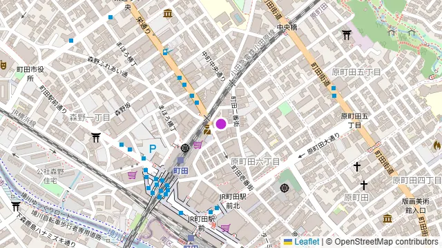 カリブのバル 町田駅前店の周辺地図