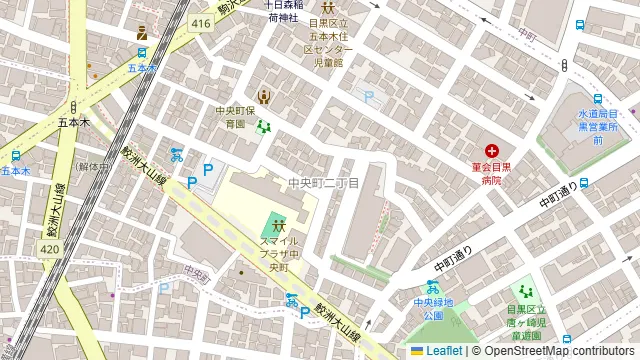 貸会議室 コルコバード 学芸大学駅前の周辺地図