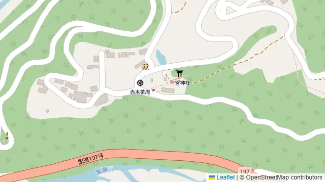 カリクラシの周辺地図